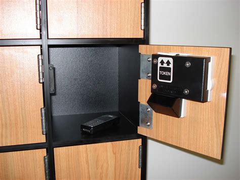 Coin operated locker